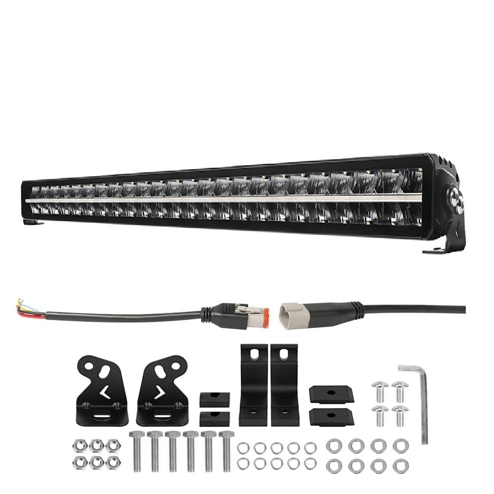 Світлодіодна балка (люстра) StarLight SL-3342 дальнє світло WHITE + DRL 180W 20000Lm 12/24V (107см) Харків - фото 1