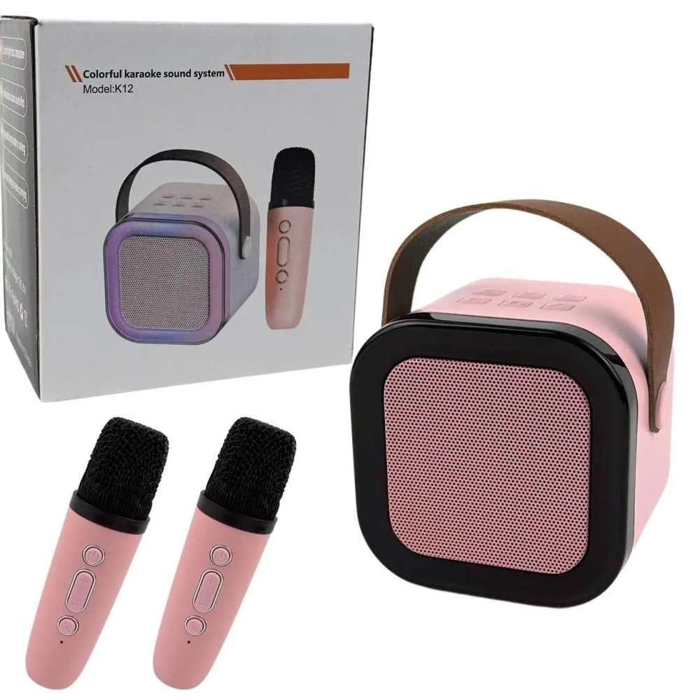 Міні-дитяче караоке з двома  бездротовими мiкрофонами K12/ 5114 (40) Одеса - фото 2