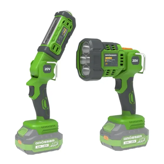 Аккумуляторный светодиодный фонарь Grosser GED 500/2 Коломия