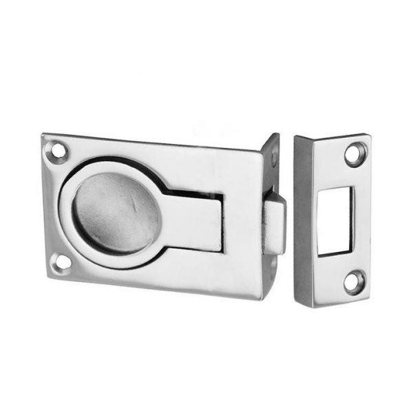 Защелка двери с кольцом торцевая 57х40мм Киев - изображение 1