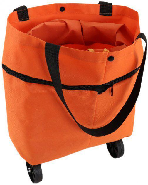 Сумка-тележка на колесиках 2в1 (46х27х12 см) для хозйственных нужд,легко складывается и раскладывается Одесса - изображение 3