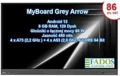 Інтерактивна дошка Myboard Monitor Interaktywny Grey Arrow 86 cali Київ - фото 1