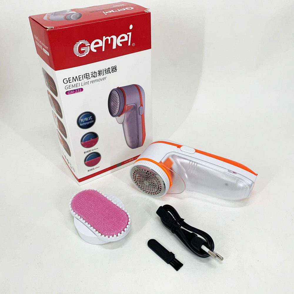 Бритва-щетка для одежды GEMEI, Машинка для уборки катышек с одежды Удаление катышков с MO-38 Львов - изображение 7