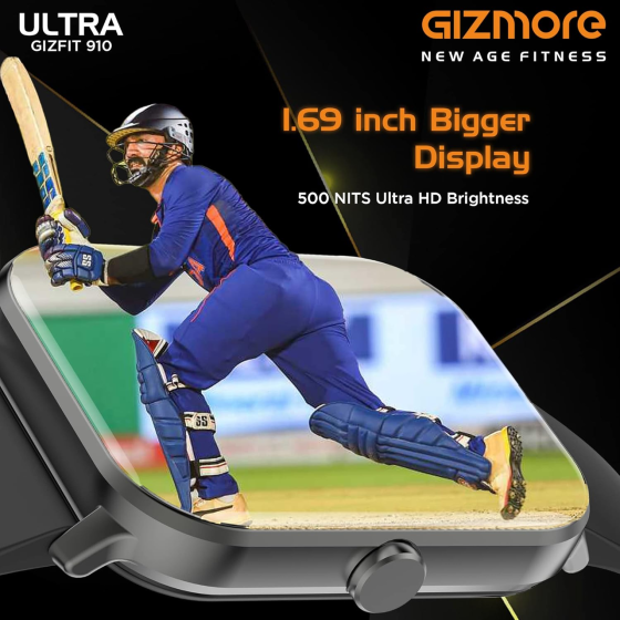 Розумний годинник GIZMORE GizFit 910 Ultra BT — Стиль, ШІ та повний контроль на вашому зап'ясті Київ