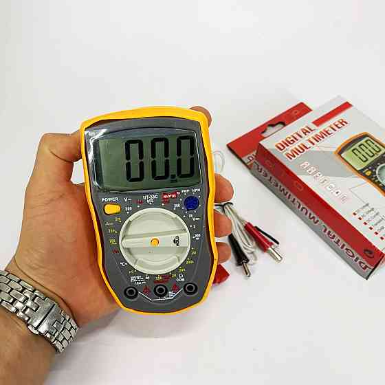 Мультиметр для електротехніки HAOYUE DT-33C, Мультиметр з високою роздільною здатністю GK-57 Івано-Франківськ