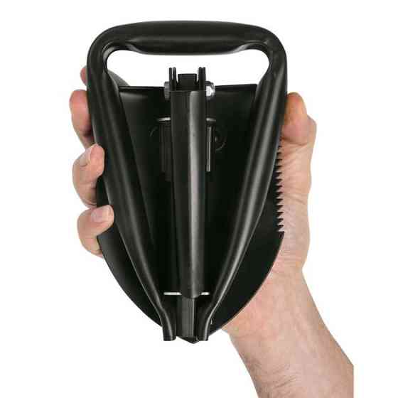 Тактичная лопата, Туристическая лопата складная черная туристическая складная military UZ-21 Ивано-Франковск