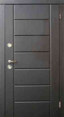 Форт-М Дверь квартирная модель Трио-Канзас, цвет Венге темный 960 Киев