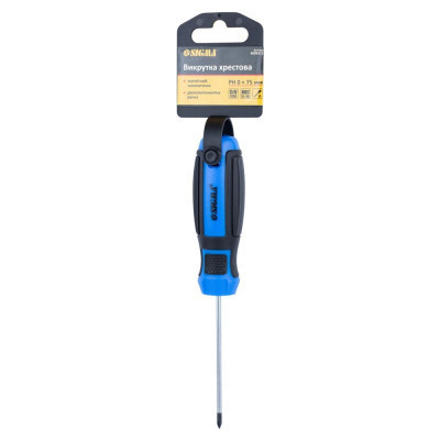 Викрутка Sigma хрестова PH 0x75мм CrV Mega (4009311) Вінниця - фото 4