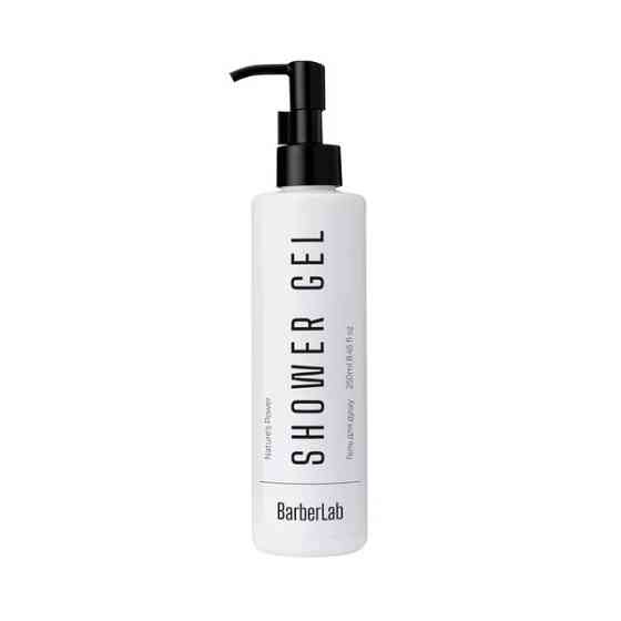 Гель для душу для чоловіків зі сріблом та молочною кислотою Nature's Power BarberLab 250 мл Вінниця