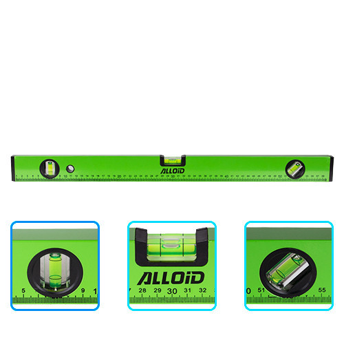 Alloid. Рівень будівельний 60см, 3 капсули Одеса - фото 1