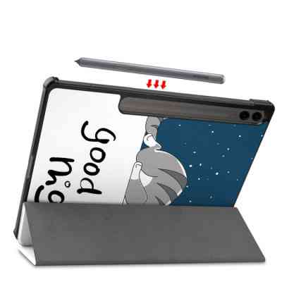 Чехол для планшета BeCover Smart Case Samsung Tab S9 Plus (SM-X810/SM-X816)/S9 FE Plus (SM-X610/SM-X616) 12.4" Good Night (710378) Винница