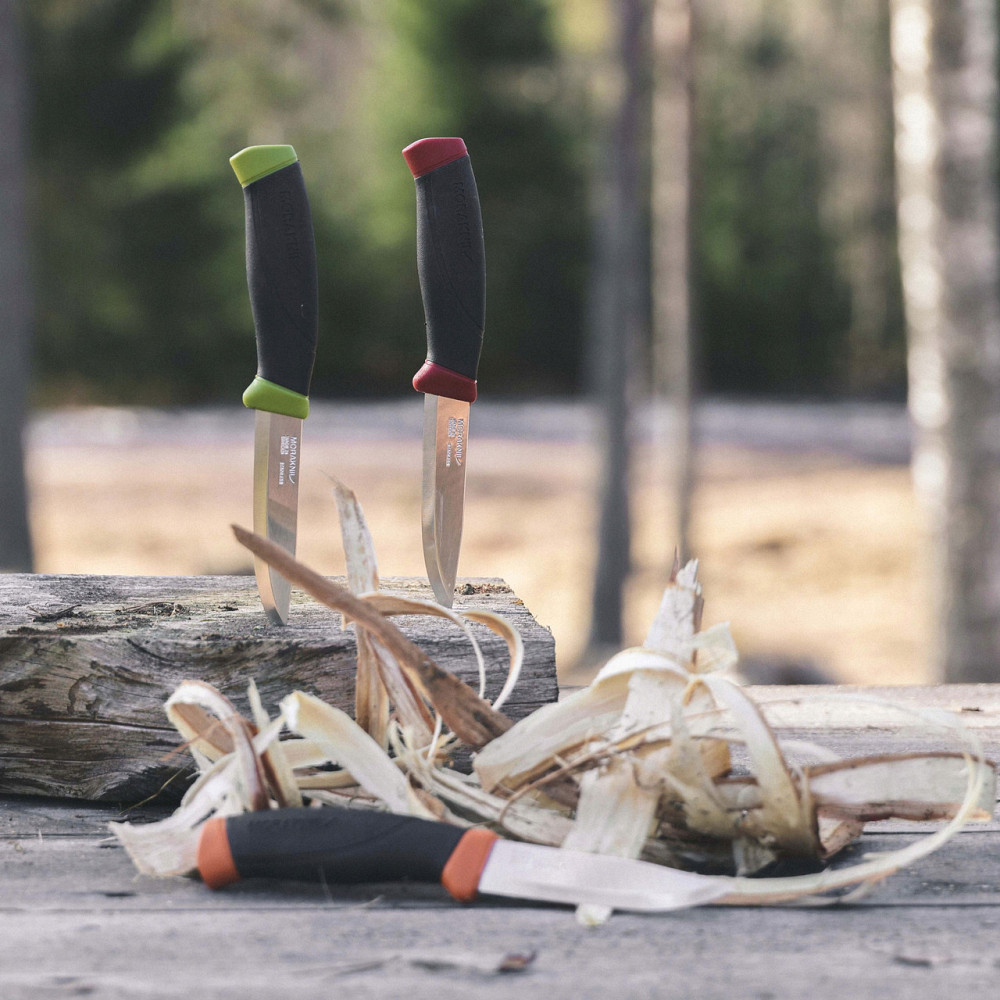 Туристичний Ніж із чохлом Morakniv (Мора) "Companion" Dala Red (14071) Нержавіюча сталь Нововолинськ - фото 10