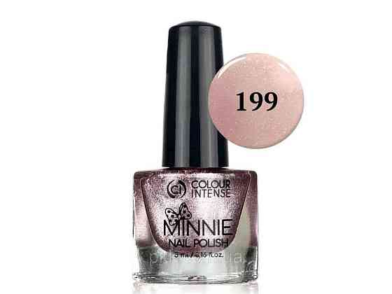 Лак для нігтів 5мл Мini 199 шимер пісок мякий ТМ Colour INTENSE Київ