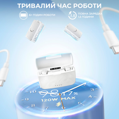 Микрофон Fifine M9W White (M9W) Винница - изображение 3