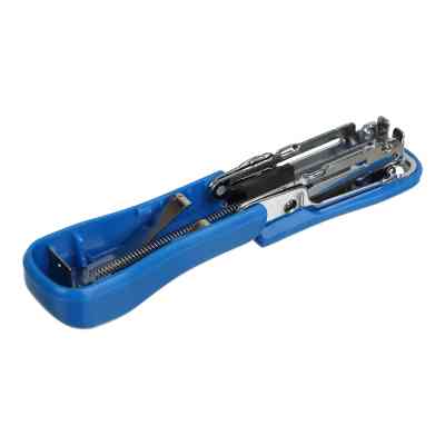 Степлер Buromax пластиковий МІНІ, 10 аркушів, (скоби №10), 58 х 22 х 32 мм, синій (BM.4133-02) Вінниця
