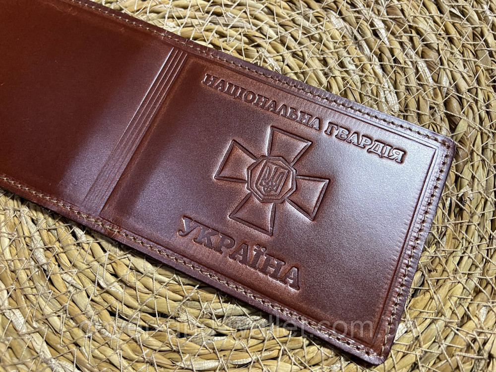 Обложка кожаная  "Національна Гвардія" Київ - фото 3