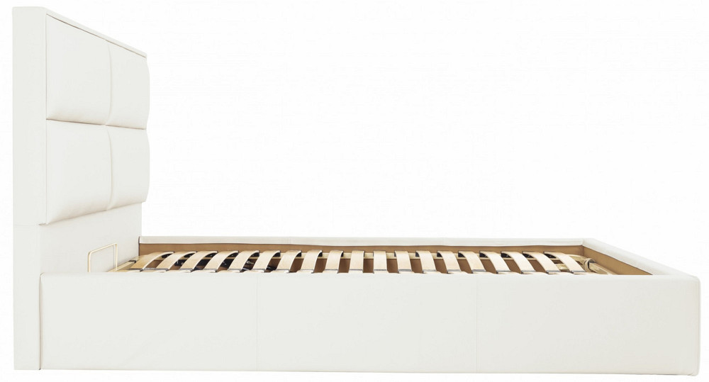 Кровать Двуспальная Sheffield Comfort 160 х 190 см Fly 2200 С подъемным механизмом и нишей для белья Белый Днепр - изображение 11