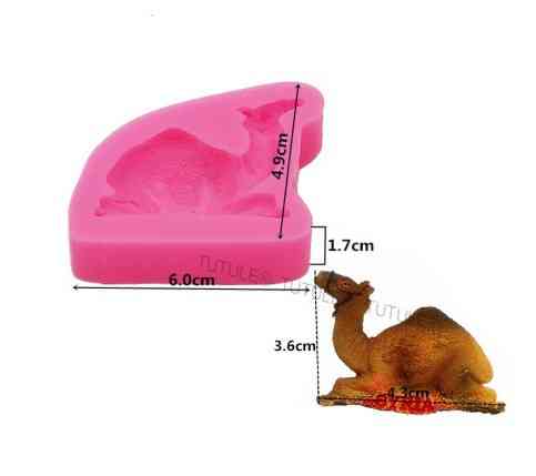 Молд силиконовый Верблюд 60 на 49 мм розовый Киев