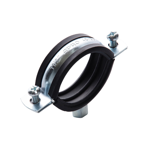 Хомут трубний 48-53мм 1 1/2" з комбінованою гайкою M8/M10 APRO Житомир