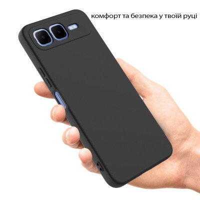 Чехол для мобильного телефона BeCover Silicone Infinix Smart 10 Plus (X6725B) Black (713764) Винница - изображение 3