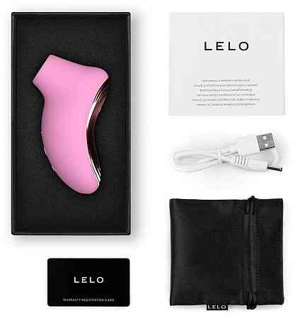 Звуковий стимулятор клітора LELO SONA 2 Travel Pink, тревел-версія, 12 режимів Sex Aura Київ