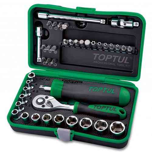 Професійний набір інструменту TOPTUL 1/4" 41ед. GADW4101 Чернігів