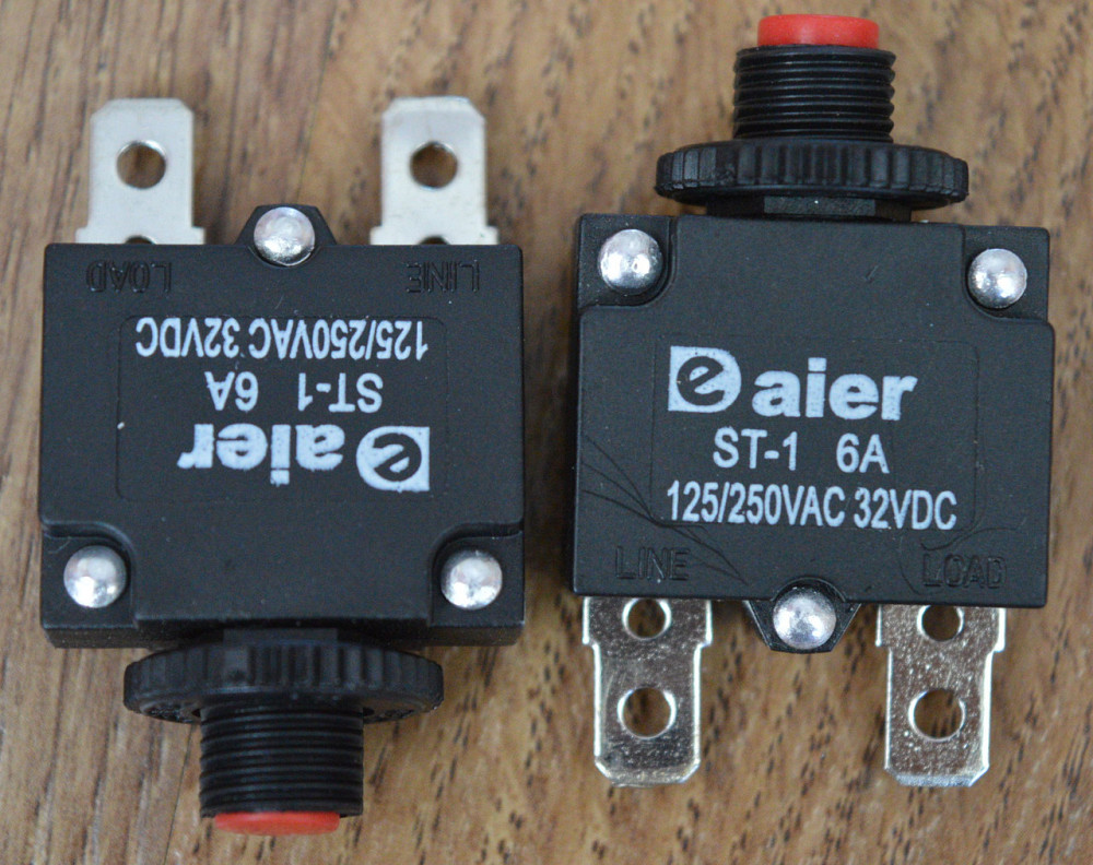 Автоматическое защитное устройство ST-1 ( Брейкер) 6А, 250V Полтава - изображение 1