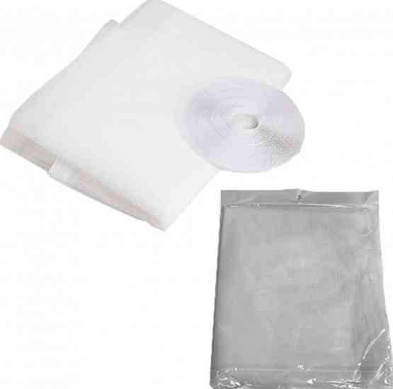 Антимоскітна сітка на вікно 150х150см на стрічкі, що самоклеїться. Вінниця