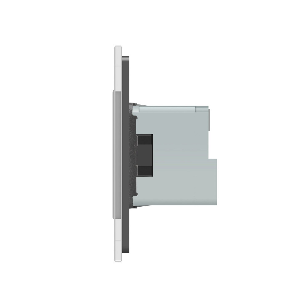 Розумна розетка ZigBee з заземленням Livolo сірий (VL-FCTC16AZ-2IP) Коломия - фото 6