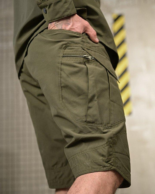 Городские тактические шорты meinstreem  oliva ПП7743 Одесса - изображение 4