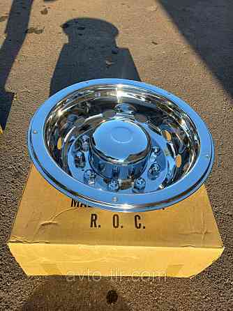 Ковпак колеса глибокий задній 22.5  (нержавійка) ведуча вісь Ковпак  задній 22.5 Ковпак 22.5 Луцьк