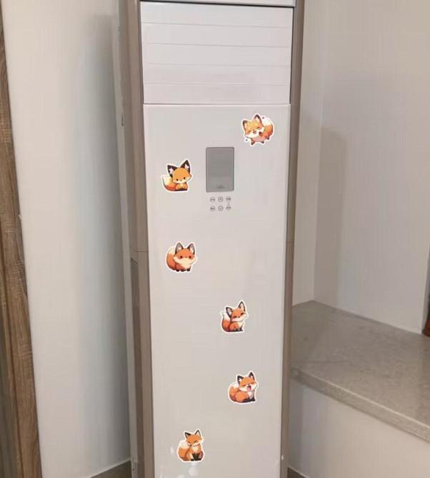 Набір наклейок (стикерів) милі лисиці (50 шт.), стікерпак лис / лисиця Київ - фото 3