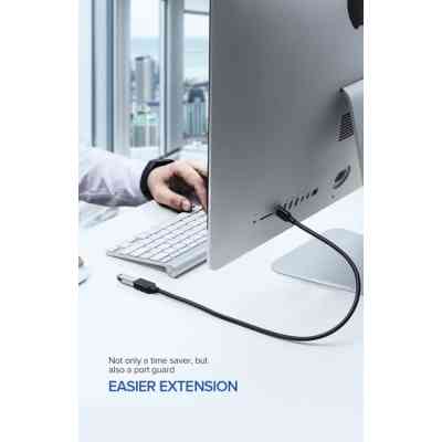 Дата кабель USB 3.0 AM/AF 1.5m US129 black Ugreen (30126) Винница