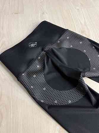 Лосини жіночі Clover 9978 з корсетом на блискавці пуш-ап корегуючі чорні, чорний, M Київ