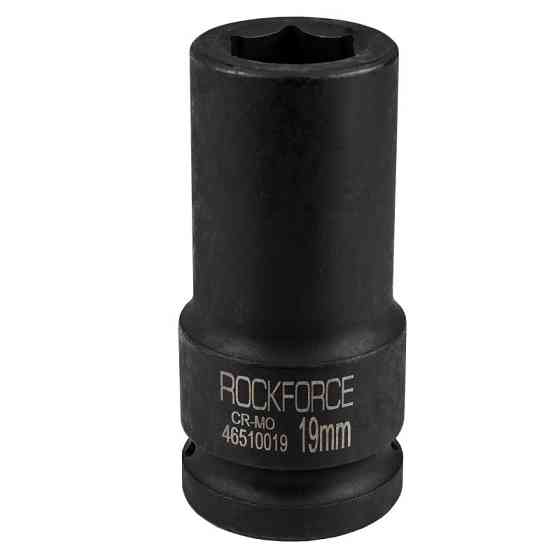 Головка ударна глибока 3/4" 6гр. 19мм ROCKFORCE RF-46510019 Одеса