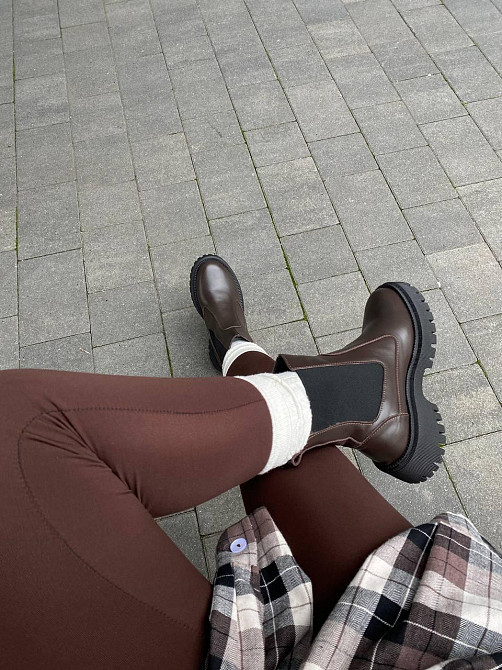 Garti Черевики жіночі GARTI 361 шоколадні (зима, шкіра натуральна) (6014) Коломыя - изображение 10