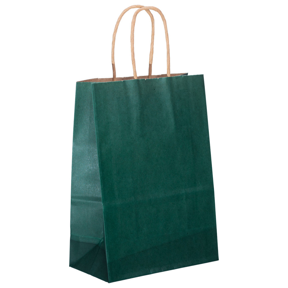 Yiwu Набір подарункових крафтових пакетів з паперу 12 (шт.) гарні пакети для подарунків 15×8×21 Коломия - фото 1