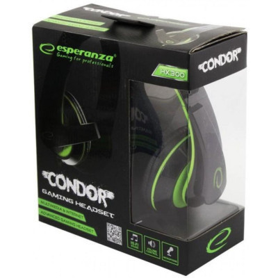 Навушники Esperanza EGH300B Green (EGH300G) Вінниця - фото 4