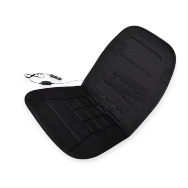 Накидка підігрівом сидіння + спинка низька чорна 12в, 45вт 95x45см Мукачево - фото 1