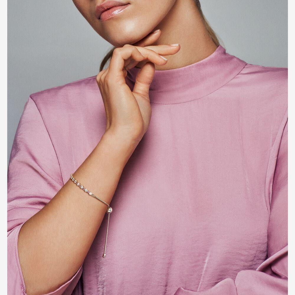 Срібний браслет для намистин Пандора -слайдер  598517C02 MasterSem Київ - фото 3