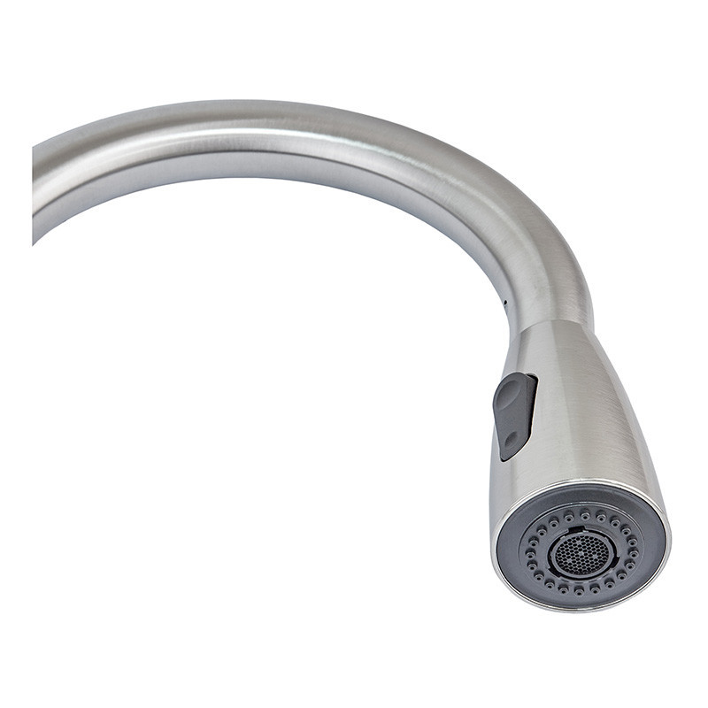 Кухонний змішувач з висувною лійкою Mixxus SUS 014-B (SS0023) - стильний та зручний Харків - фото 2