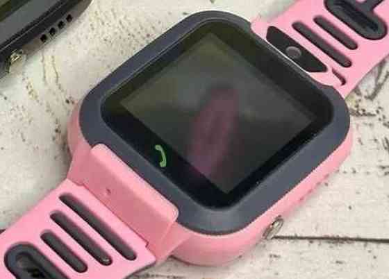Детские смарт часы Q20 розовые с поддержкой SIM Киев