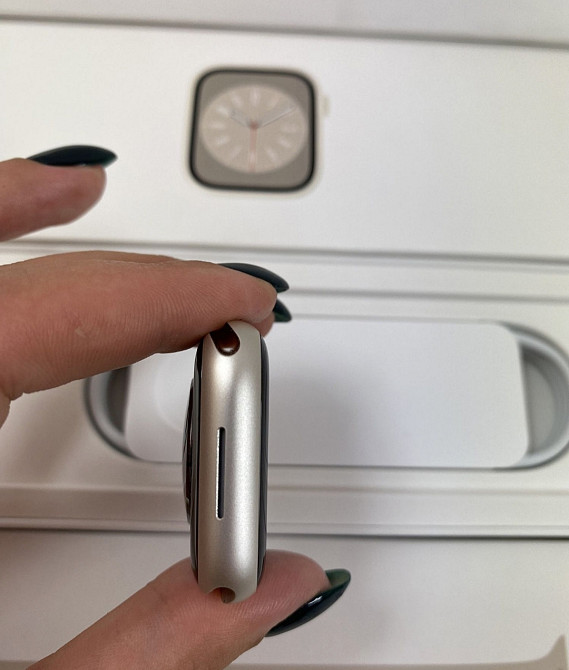Apple Watch 8 41mm.Starlight .Новые. Киев - изображение 5