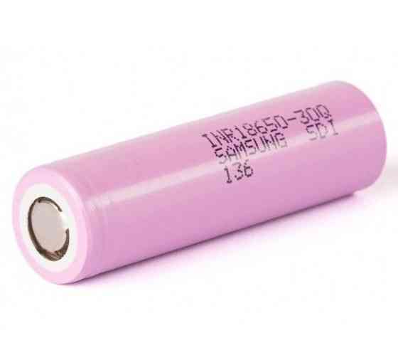 Аккумулятор Samsung 18650 INR18650-30Q 3000mAh (Розовый) Киев