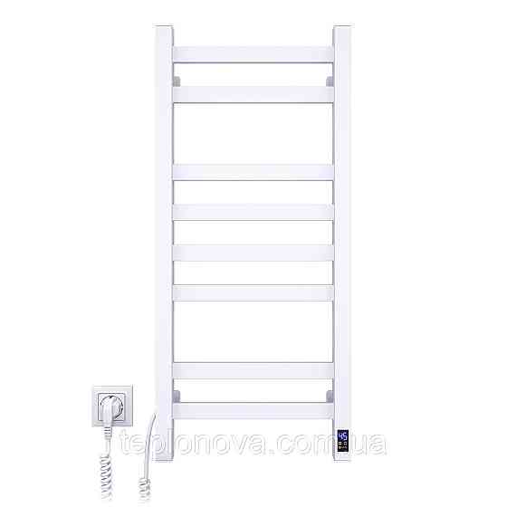 Полотенцесушитель Авангард 360х800 Sensor левый с таймером, белый Черновцы
