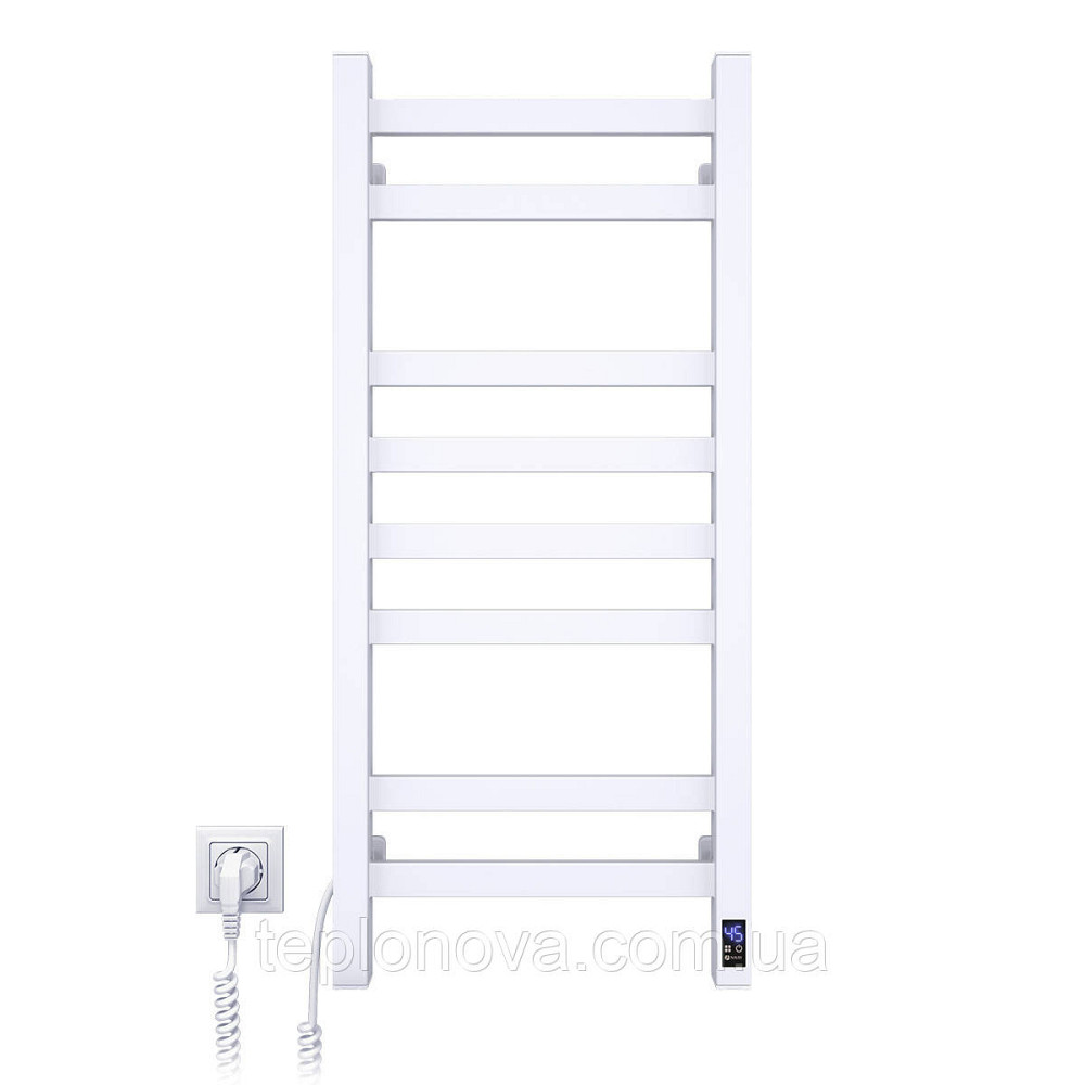 Полотенцесушитель Авангард 360х800 Sensor левый с таймером, белый Черновцы - изображение 6