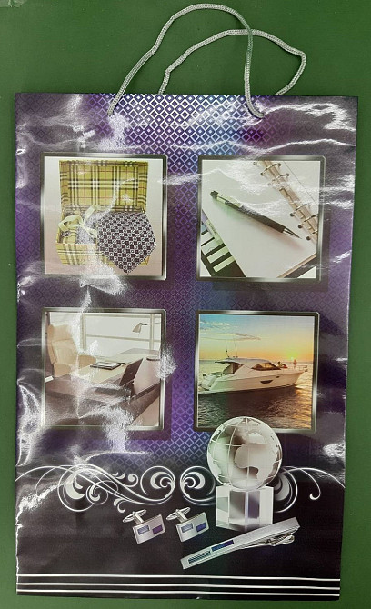 Пакет бумажный гигант вертиркальный (30х42х12)(артGV-007) (12 шт) Харьков - изображение 2