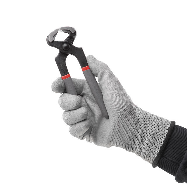 Кліщі торцеві для цвяхів, 160 мм, C45, двошарові рукоятки INTERTOOL HT-0164 Київ - фото 5