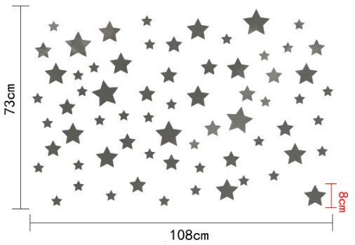 Декоративные наклейки на стену Звезды Киев - изображение 2