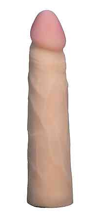 Насадка для страпона тілесна EGZO CIBERSKIN NSTR10 ( 18 см х 4 см ) Sex Aura Київ